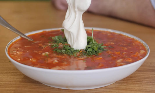 Linsensuppe mit frischem Ingwer und Kurkuma