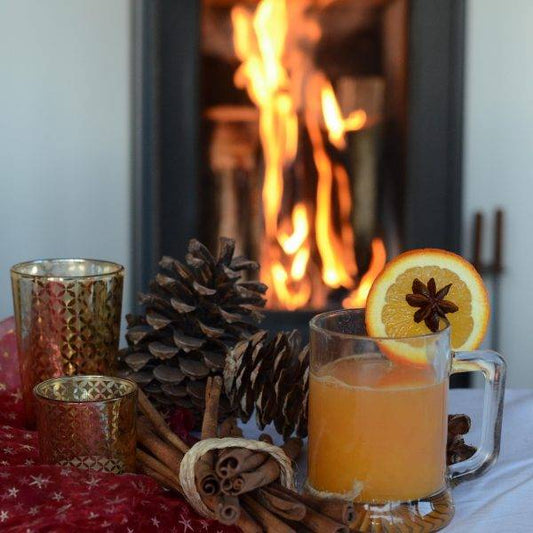 weihnachtlicher Orange Ingwer Glühwein