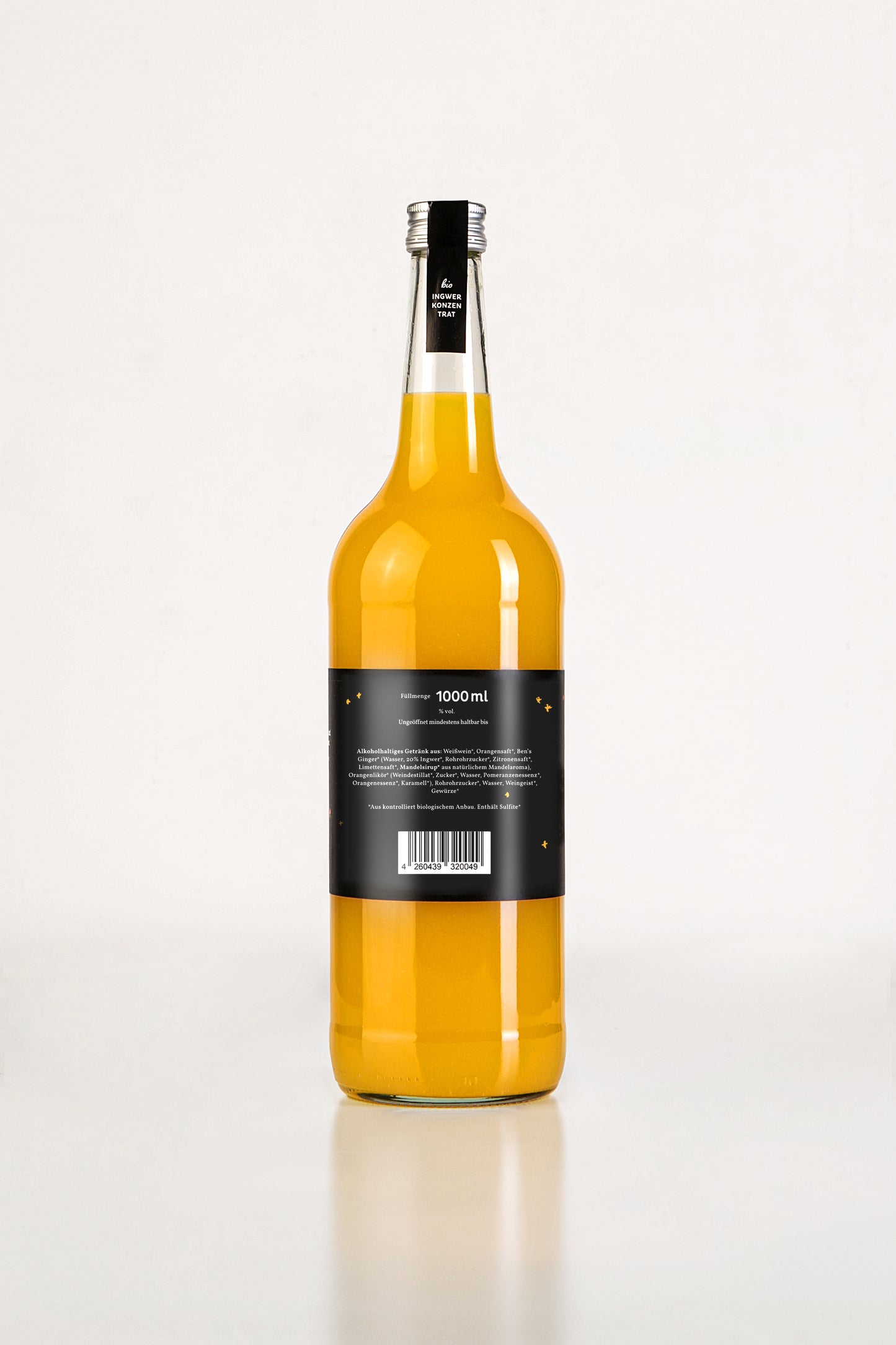 Ben's Ginger Bio Ingwerpunsch - 1 Liter (8% alc.)