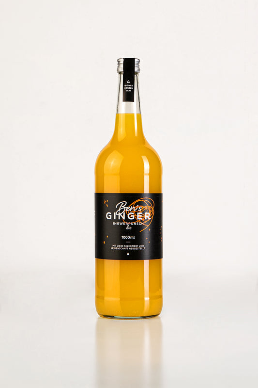 Ben's Ginger Bio Ingwerpunsch - 1 Liter (8% alc.)