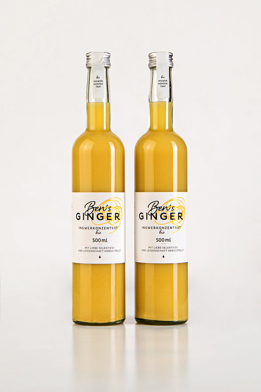 Ben's Ginger Bio Ingwerkonzentrat - 2x 500ml