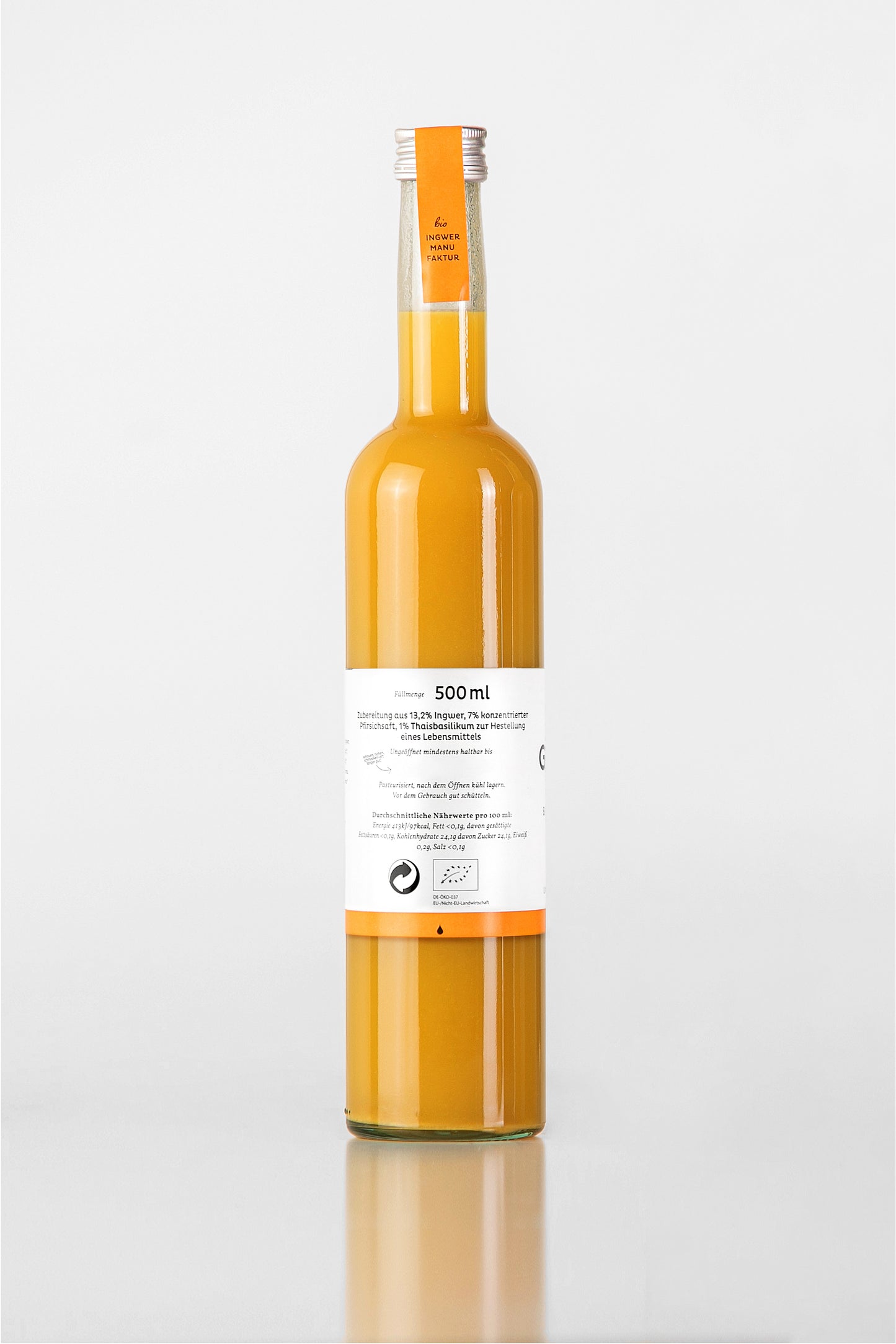 Ben's Ginger Bio "Fruchtiger Ingwertraum" - 500ml