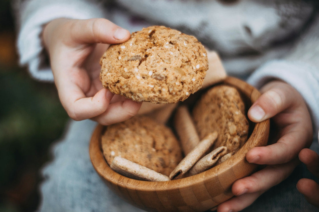 Ingwer Zimt Cookies mit Bio Ingwersaft aus reinem Ingwerkonzentrat