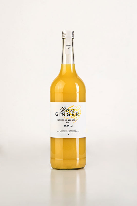 Ben's Ginger Organic Ginger Concentrate - 1 Liter